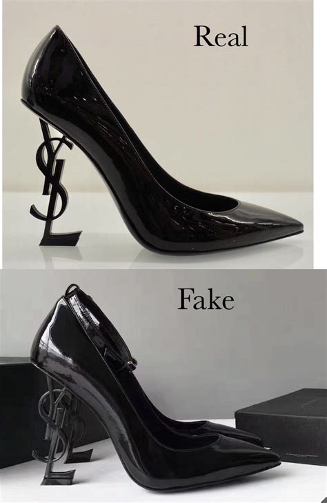 how to spot fake saint laurent shoes|ysl shoes false.